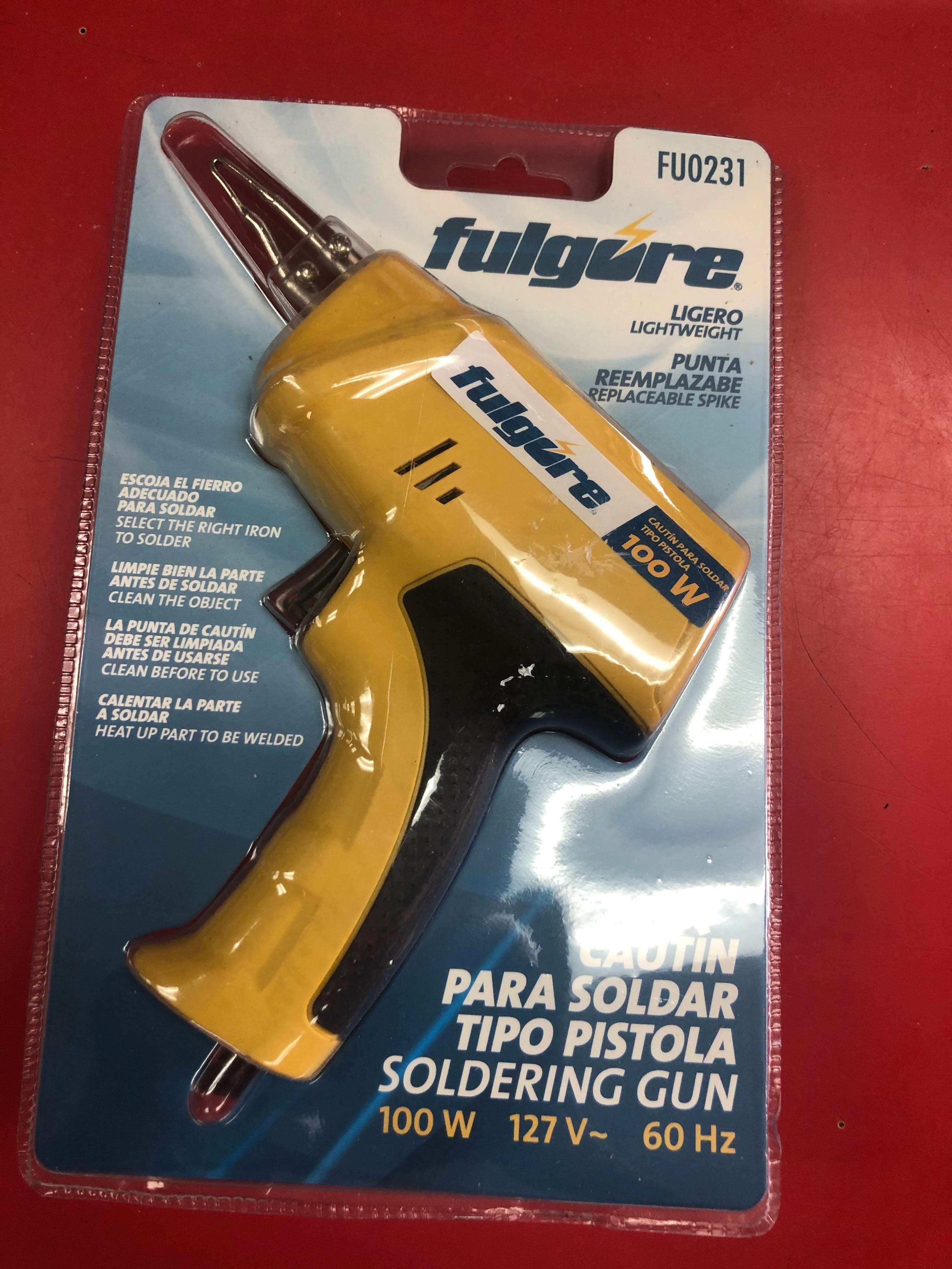 Fulgore 100 Watts Lightweight Soldering Gun - FU0231 Fulgore 100 Watts Lightweight Soldering Gun - FU0231